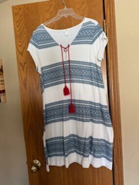 Women's cotton dress size large from the Loft.